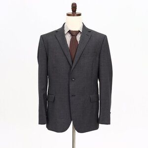 Jos. A. Bank 48R Gray Solid 2-Button Sport Coat Blazer Jacket V871